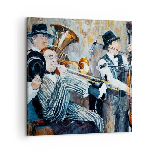 Obraz na plátně - Celý tento jazz - 60x60 cm