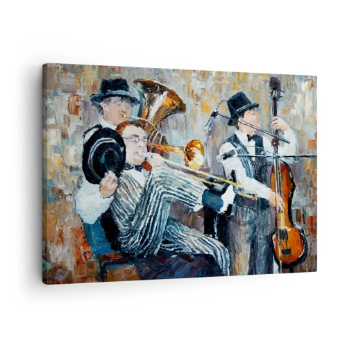 Obraz na plátně - Celý tento jazz - 70x50 cm