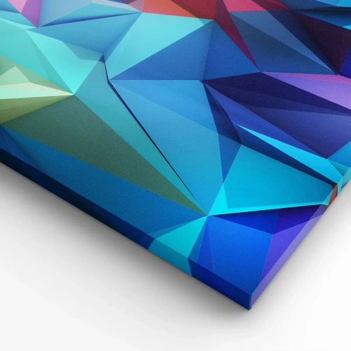 Obraz na plátně - Duhové origami - 120x80 cm