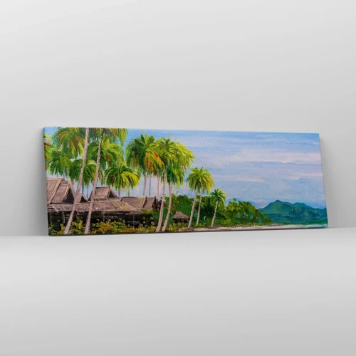 Obraz na plátně - Exotický sen - 90x30 cm