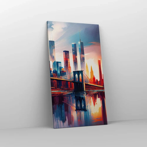 Obraz na plátně - Famózní New York - 55x100 cm