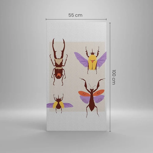 Obraz na plátně - Hmyzí svět - 55x100 cm
