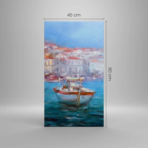 Obraz na plátně - Italský záliv - 45x80 cm