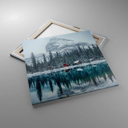 Obraz na plátně - Kanadské útočiště - 70x70 cm