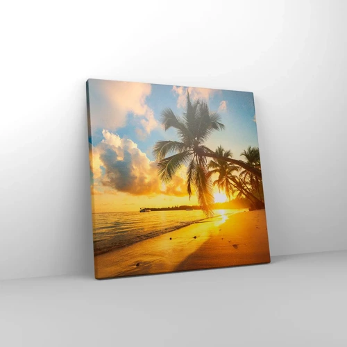 Obraz na plátně - Karibský sen - 30x30 cm