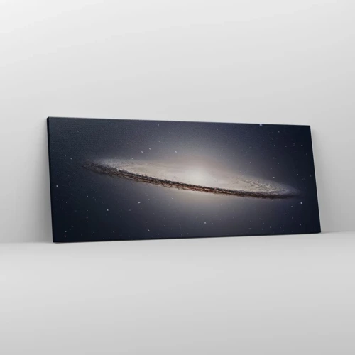 Obraz na plátně - Kdysi dávno, v jedné vzdálené galaxii… - 100x40 cm