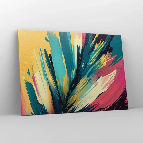 Obraz na plátně - Kompozice – exploze radosti - 100x70 cm