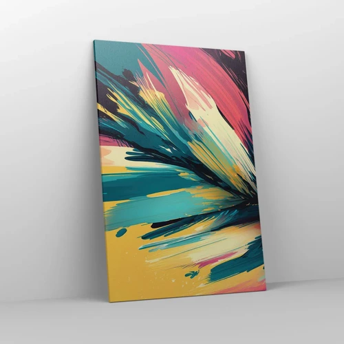 Obraz na plátně - Kompozice – exploze radosti - 80x120 cm