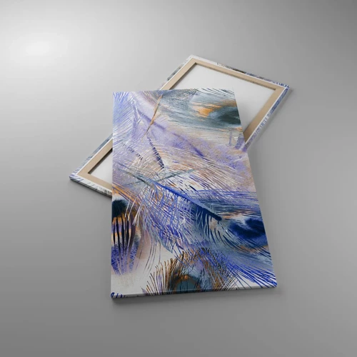 Obraz na plátně - Kompozice pavího oka - 65x120 cm