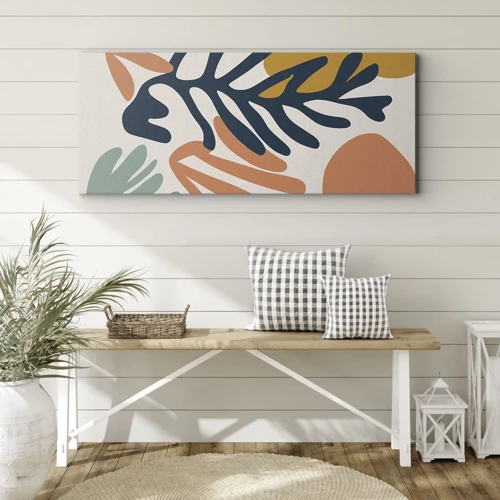 Obraz na plátně - Korálová moře - 160x50 cm