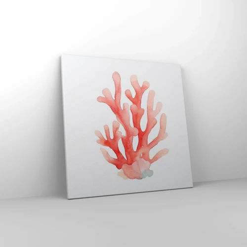 Obraz na plátně - Korálový korál - 50x50 cm
