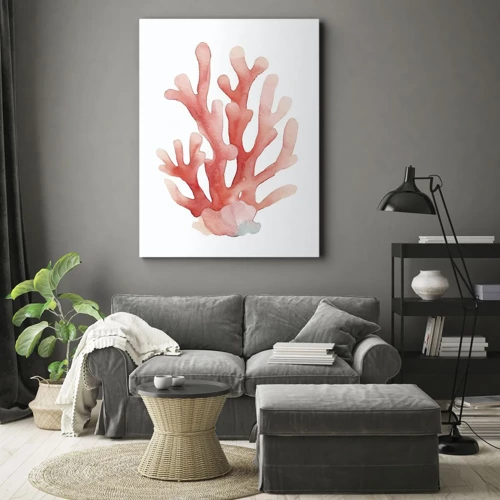 Obraz na plátně - Korálový korál - 70x100 cm