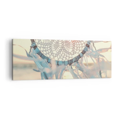 Obraz na plátně - Krajkový totem - 140x50 cm
