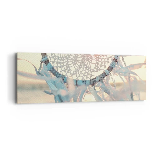Obraz na plátně - Krajkový totem - 90x30 cm