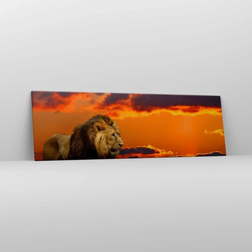 Obraz na plátně - Král přírody - 160x50 cm