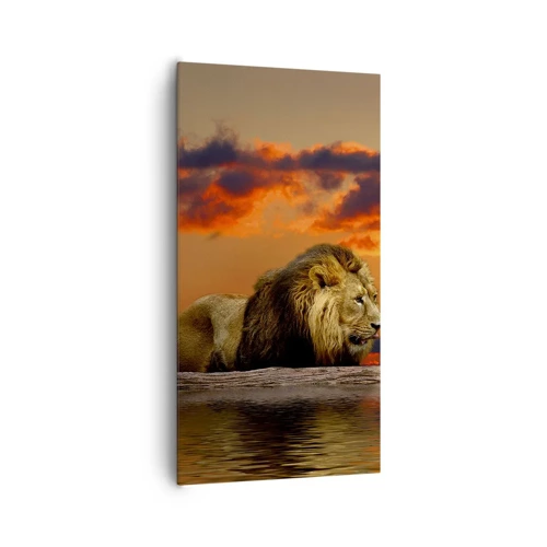 Obraz na plátně - Král přírody - 65x120 cm