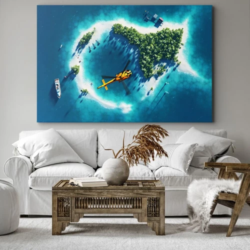 Obraz na plátně - Kup si ostrov - 70x50 cm
