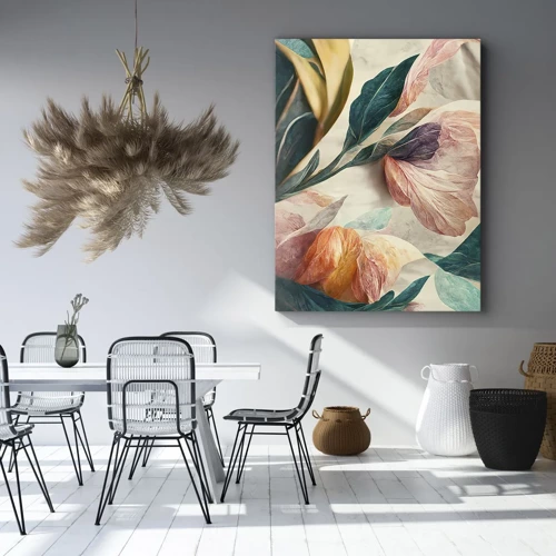 Obraz na plátně - Květiny jižních ostrovů - 45x80 cm