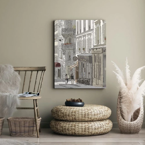 Obraz na plátně - Městské radosti - 45x80 cm