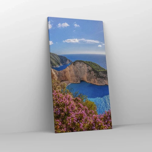 Obraz na plátně - Moje velké řecké prázdniny - 65x120 cm