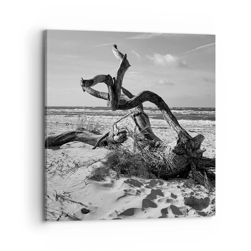 Obraz na plátně - Mořská socha - 70x70 cm