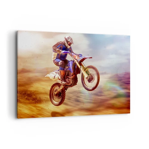 Obraz na plátně - Motocyklová závrať - 120x80 cm