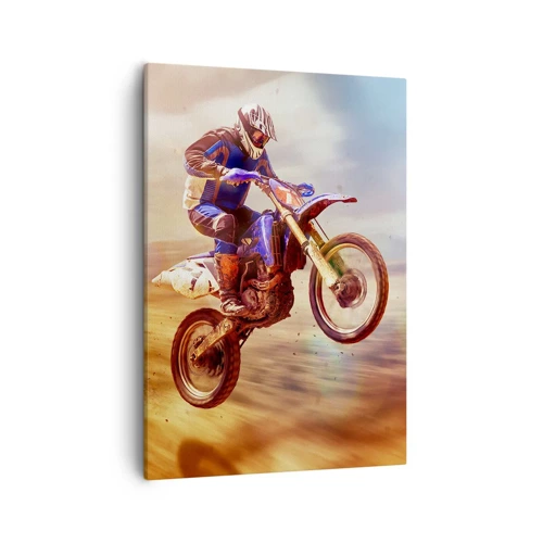 Obraz na plátně - Motocyklová závrať - 50x70 cm