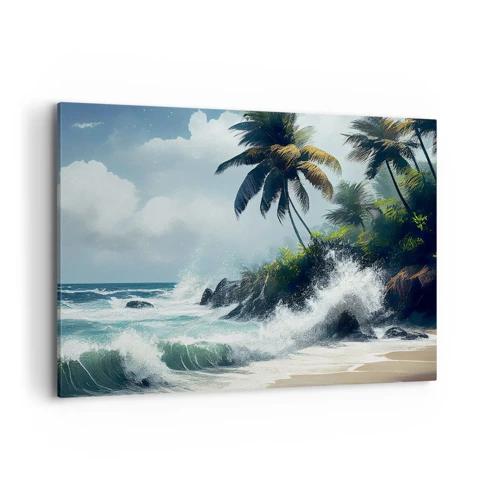 Obraz na plátně - Na tropickém pobřeží - 120x80 cm