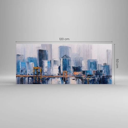 Obraz na plátně - Newyorská imprese - 120x50 cm