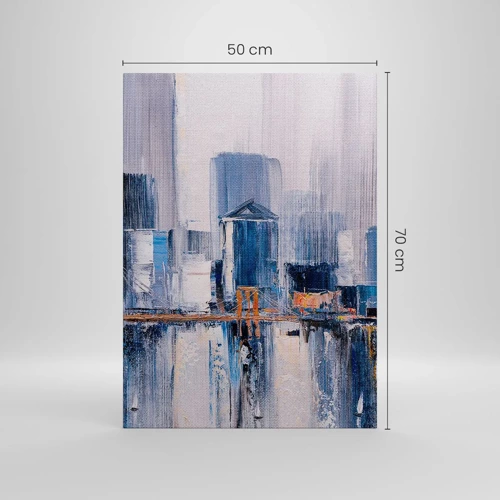 Obraz na plátně - Newyorská imprese - 50x70 cm