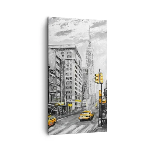 Obraz na plátně - Newyorský příběh - 45x80 cm
