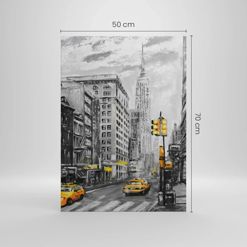 Obraz na plátně - Newyorský příběh - 50x70 cm