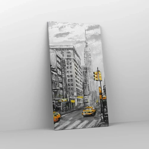 Obraz na plátně - Newyorský příběh - 55x100 cm