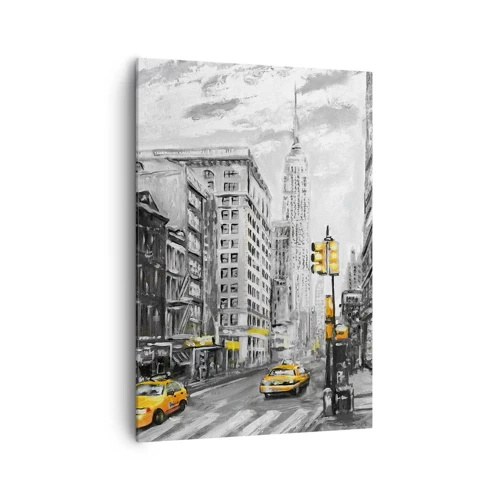 Obraz na plátně - Newyorský příběh - 70x100 cm