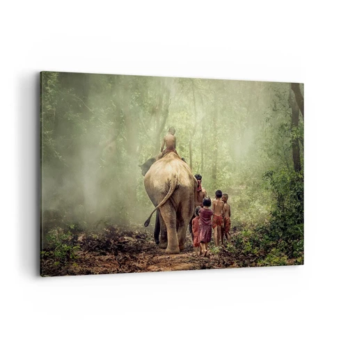 Obraz na plátně - Nová Kniha džunglí - 120x80 cm
