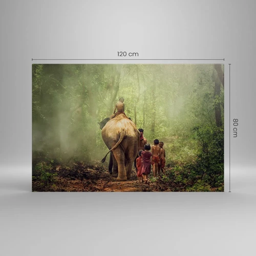 Obraz na plátně - Nová Kniha džunglí - 120x80 cm