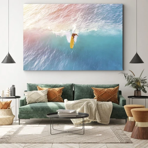 Obraz na plátně - Oceanický jezdec - 70x50 cm