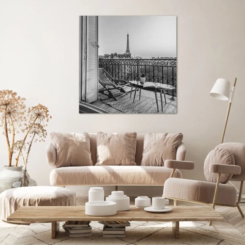 Obraz na plátně - Pařížské odpoledne - 30x30 cm
