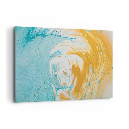 Obraz na plátně - Pastelový vír - 120x80 cm
