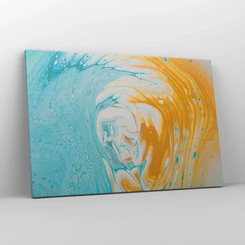 Obraz na plátně - Pastelový vír - 120x80 cm