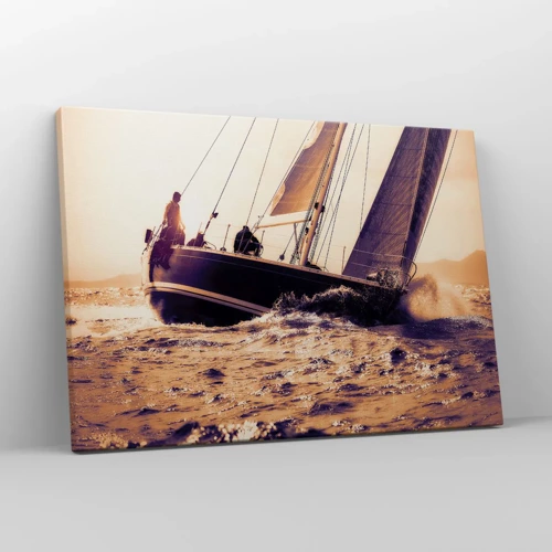 Obraz na plátně - Pluj námořníku - 70x50 cm