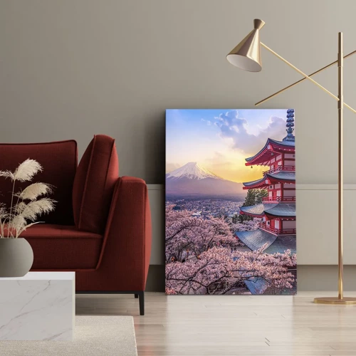 Obraz na plátně - Podstata japonského ducha - 50x70 cm
