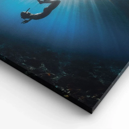 Obraz na plátně - Podvodní tanec - 30x30 cm