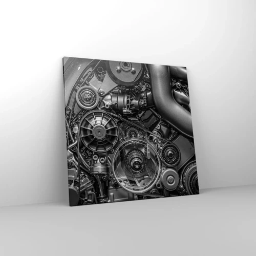 Obraz na plátně - Poezie mechaniky - 70x70 cm