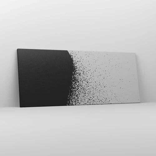 Obraz na plátně - Pohyb částic - 120x50 cm
