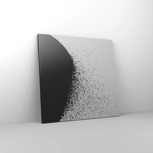 Obraz na plátně - Pohyb částic - 50x50 cm
