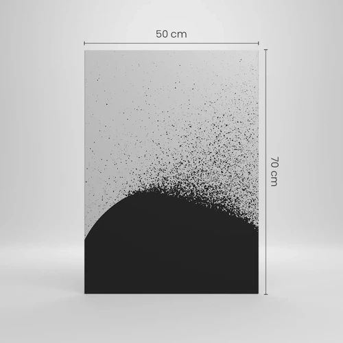 Obraz na plátně - Pohyb částic - 50x70 cm
