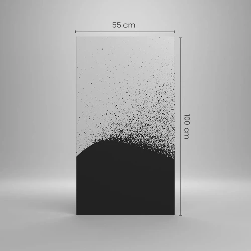 Obraz na plátně - Pohyb částic - 55x100 cm