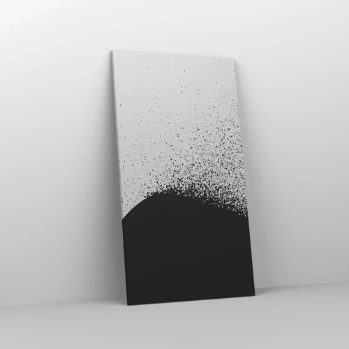 Obraz na plátně - Pohyb částic - 55x100 cm