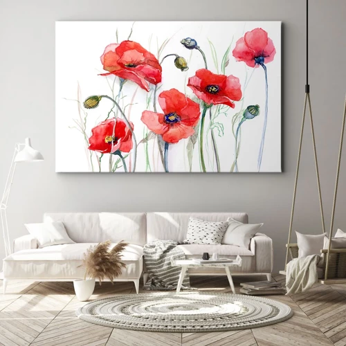 Obraz na plátně - Polské květiny - 100x70 cm